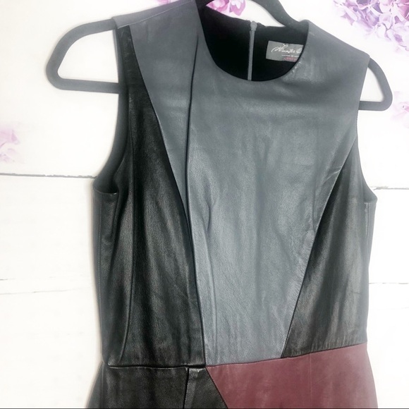 Hunter Dixon by Hunter Bell | Bliss Color blocked Sheath Dress - Picture 5 of 10